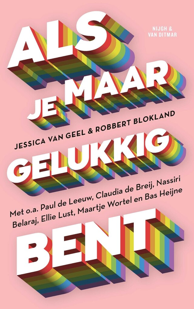 Book cover for Als je maar gelukkig bent