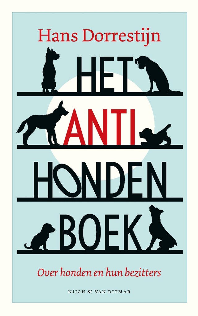 Kirjankansi teokselle Het anti-hondenboek