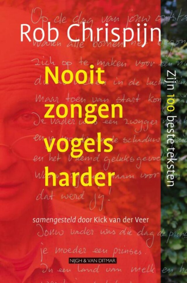 Book cover for Nooit zongen vogels harder