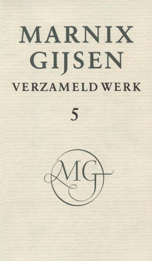 Book cover for Verzameld werk deel V