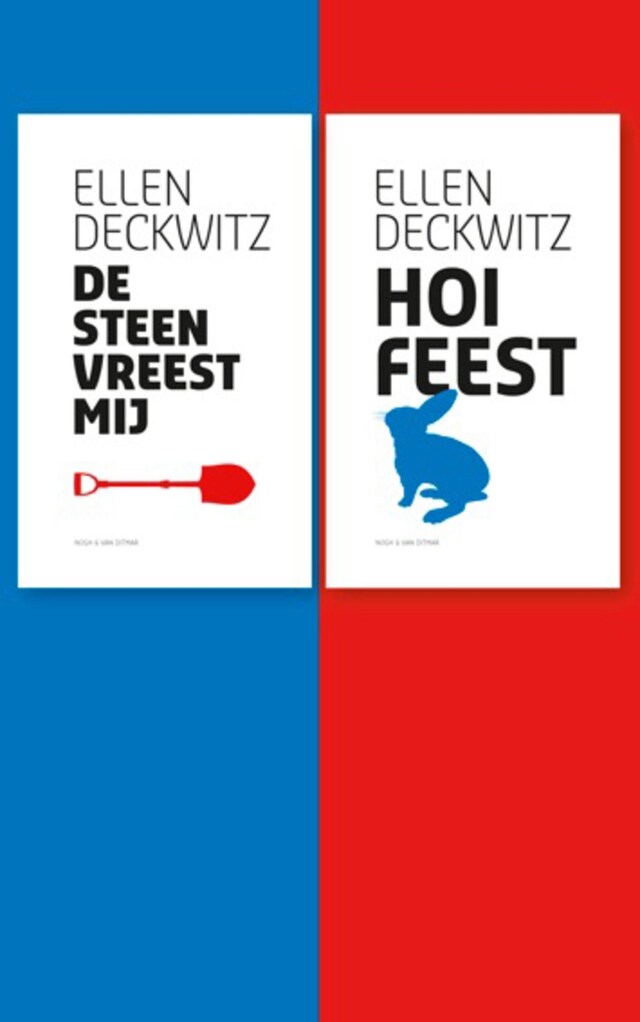 Book cover for De steen vreest mij Hoi feest