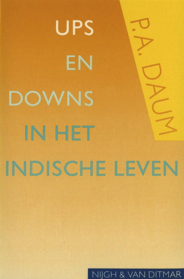 Buchcover für Ups and downs in het Indische leven