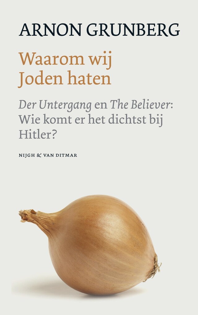 Book cover for Waarom wij Joden haten