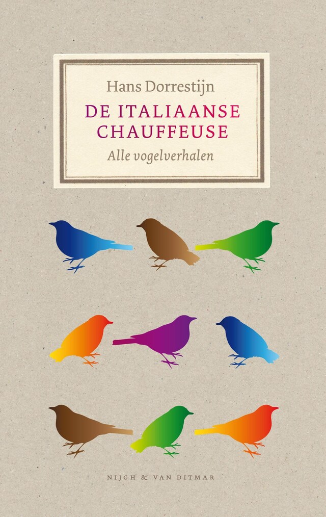 Book cover for De Italiaanse chauffeuse