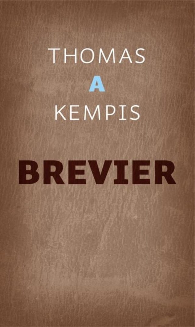 Copertina del libro per Brevier