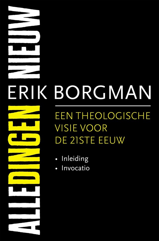 Buchcover für Alle dingen nieuw I: Inleiding en Invocatio