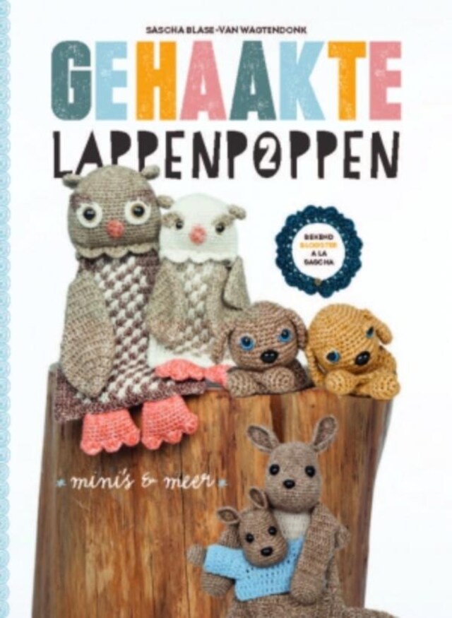 Boekomslag van Gehaakte lappenpoppen