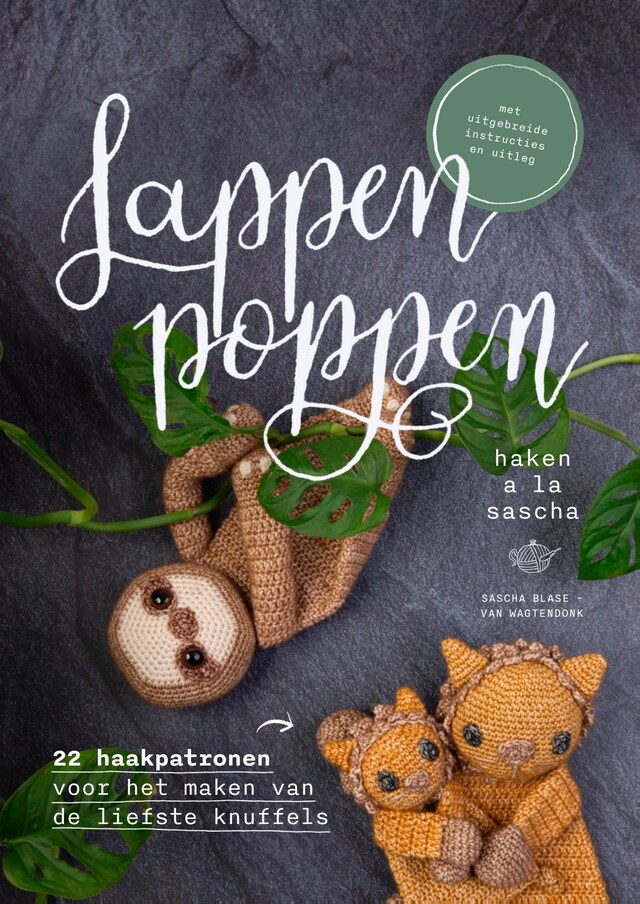 Boekomslag van Lappenpoppen haken à la Sascha