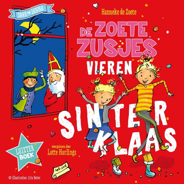 Bokomslag för De Zoete Zusjes vieren Sinterklaas