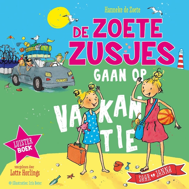 Book cover for De Zoete Zusjes gaan op vakantie