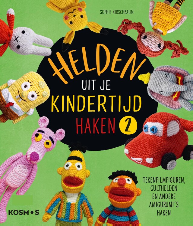 Boekomslag van Helden uit je kindertijd haken 2