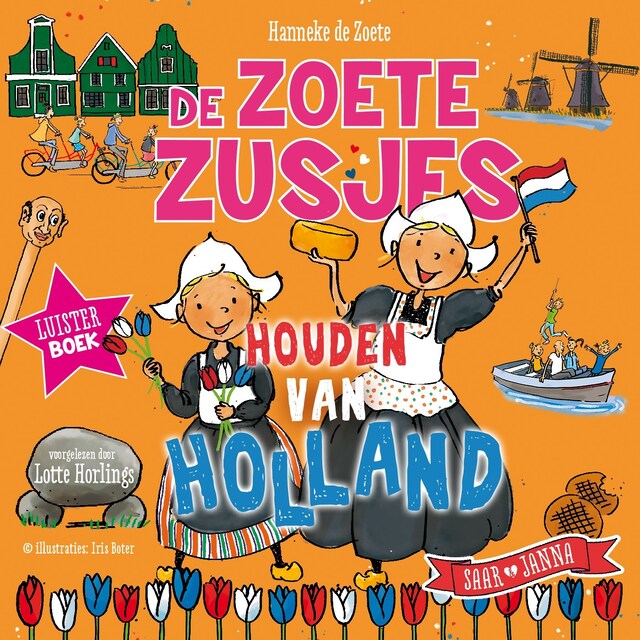 Book cover for De Zoete Zusjes houden van Holland