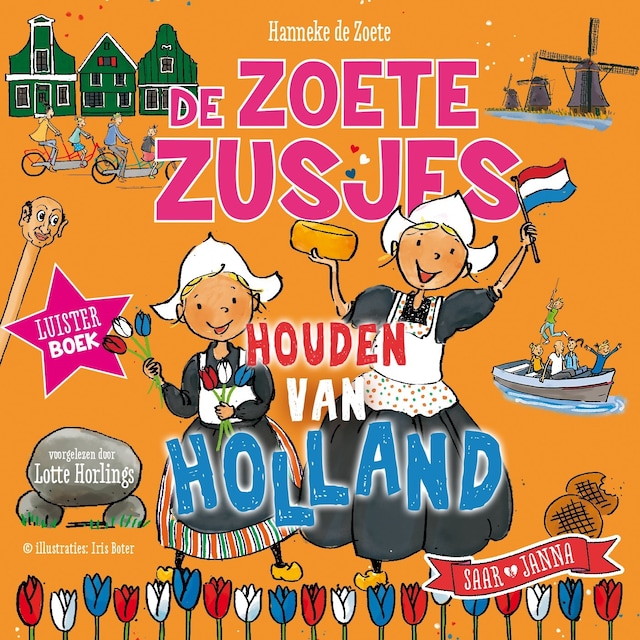 Boekomslag van De Zoete Zusjes houden van Holland