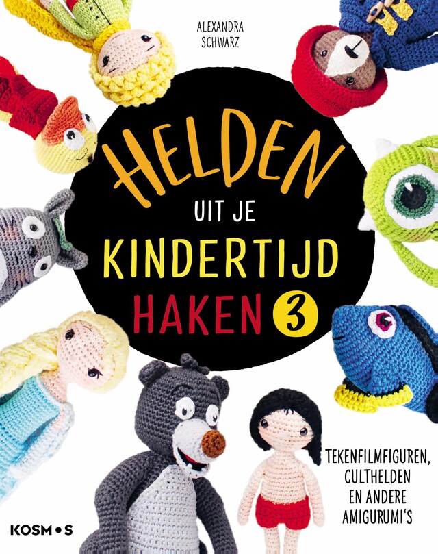 Kirjankansi teokselle Helden uit je kindertijd haken 3