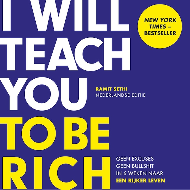 Okładka książki dla I Will Teach You To Be Rich