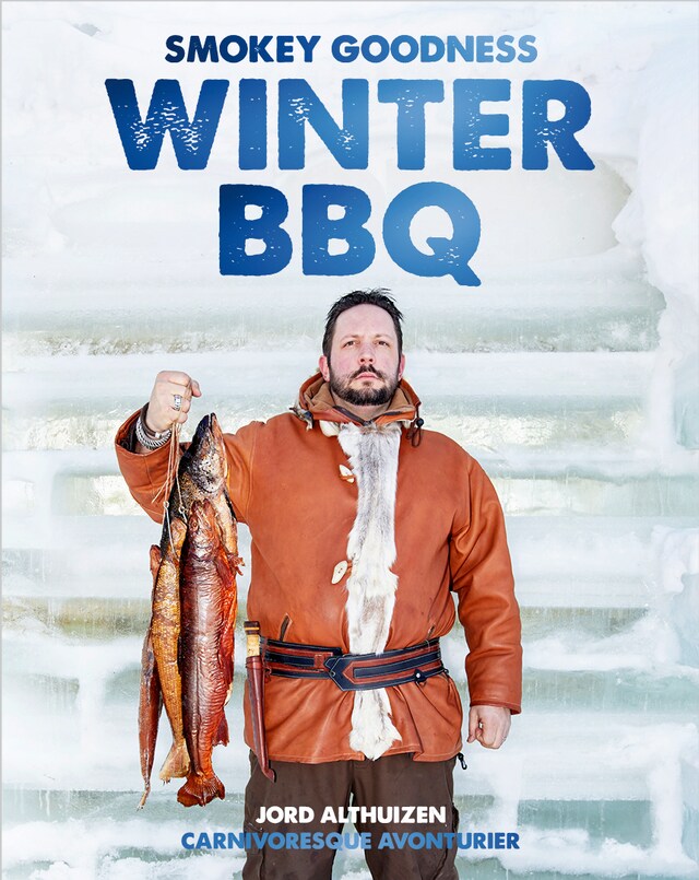 Book cover for Smokey Goodness Winter BBQ