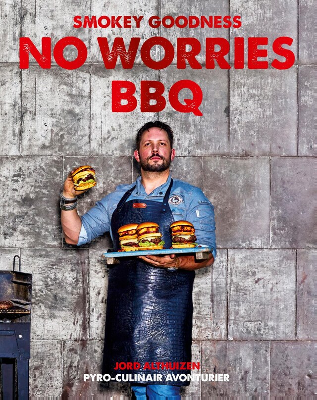 Book cover for Smokey Goodness No Worries BBQ