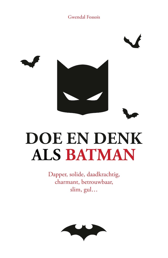 Book cover for Doe en denk als Batman