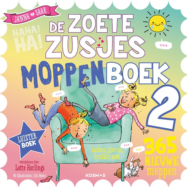 Bokomslag för De Zoete Zusjes moppenboek 2