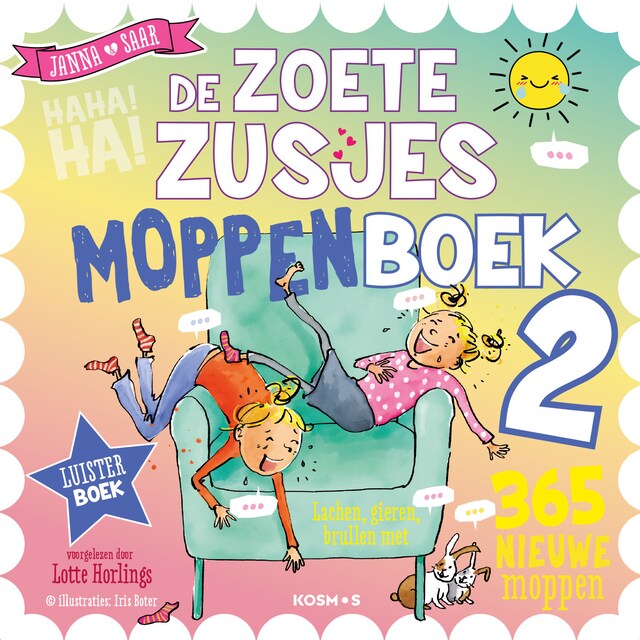 Buchcover für De Zoete Zusjes moppenboek 2