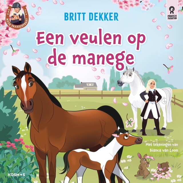 Boekomslag van Een veulen op de manege