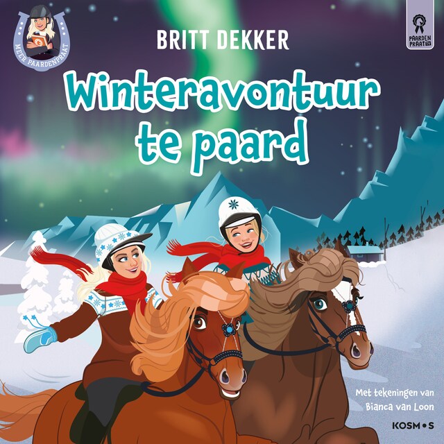 Kirjankansi teokselle Winteravontuur te paard