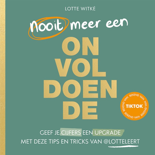 Buchcover für Nooit meer een onvoldoende