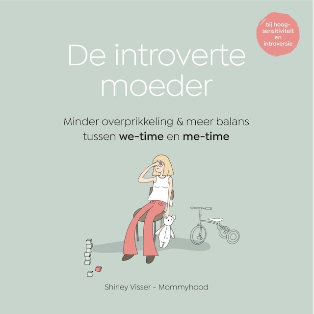 Book cover for De introverte moeder