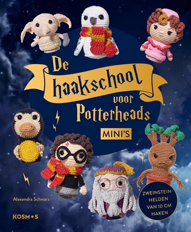 Buchcover für De haakschool voor Potterheads mini's