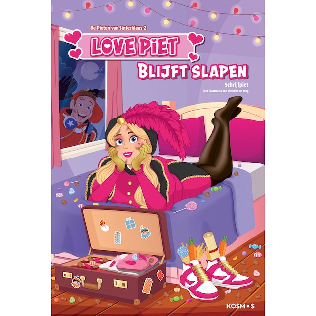 Book cover for Love Piet blijft slapen