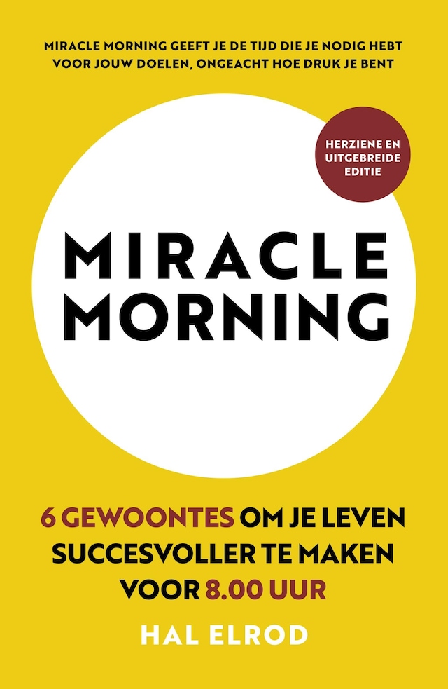 Book cover for Miracle Morning