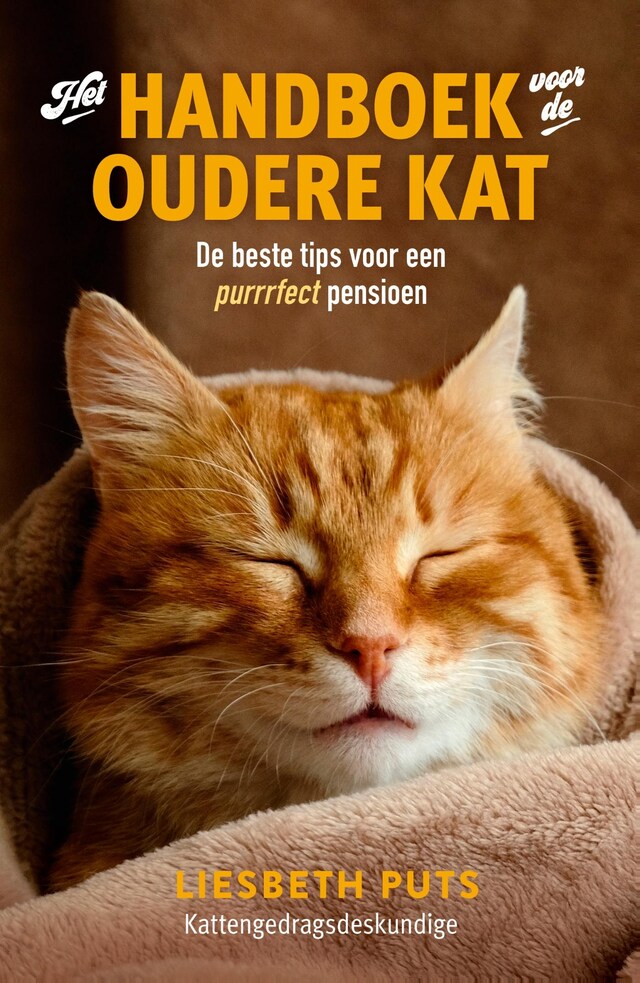 Okładka książki dla Het handboek voor de oudere kat