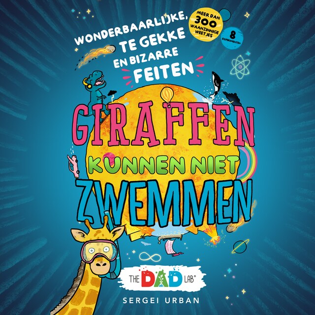 Portada de libro para Giraffen kunnen niet zwemmen