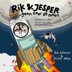 Rik en Jesper gaan naar de maan - luisterboek