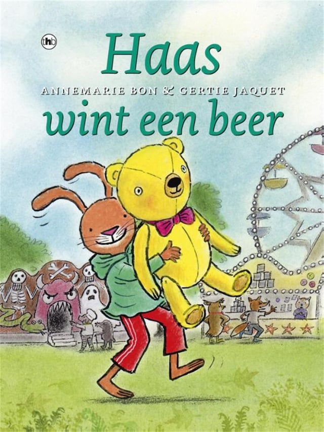Book cover for Haas wint een beer