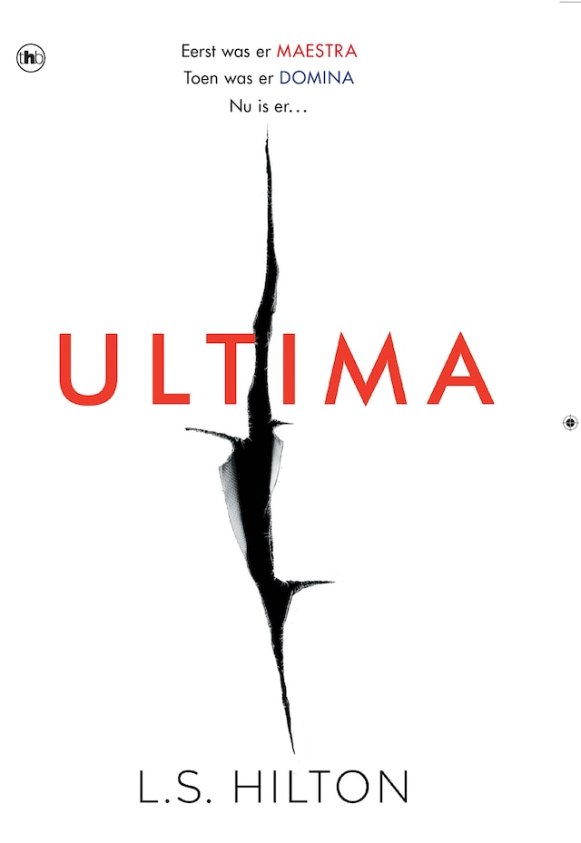 Kirjankansi teokselle Ultima