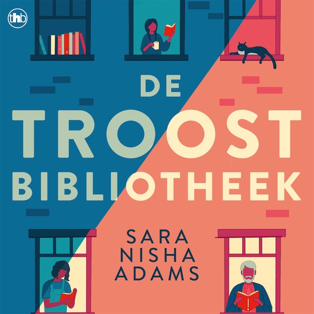 Book cover for De troostbibliotheek