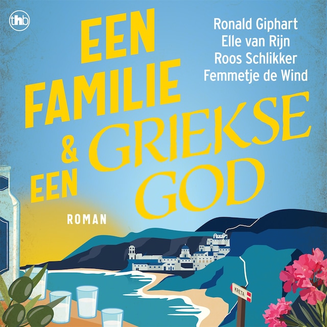 Book cover for Een familie en een Griekse god