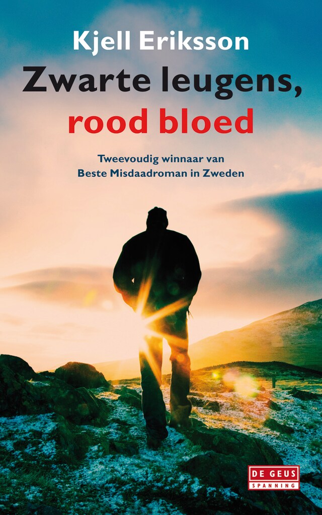 Boekomslag van Zwarte leugens, rood bloed