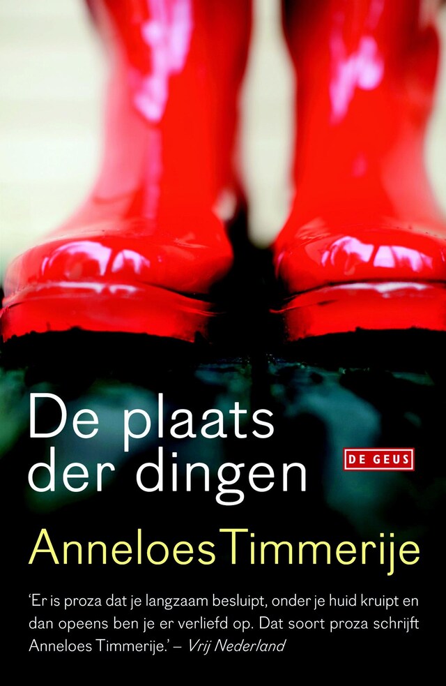 Buchcover für De plaats der dingen