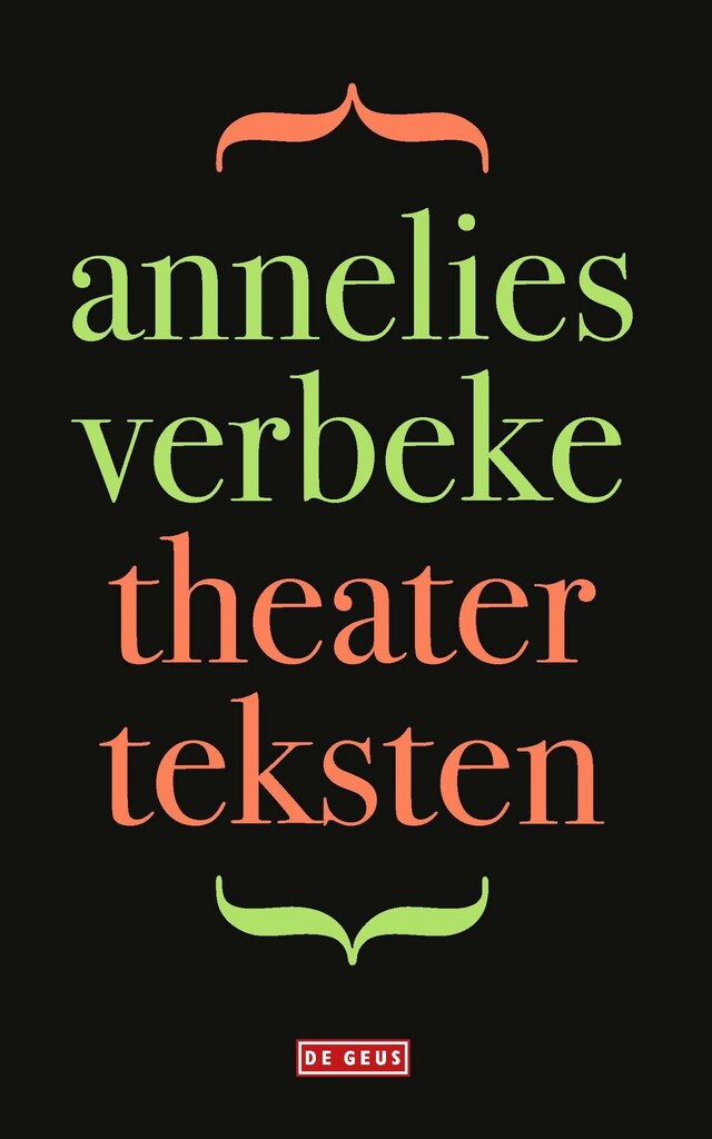 Boekomslag van Theaterteksten