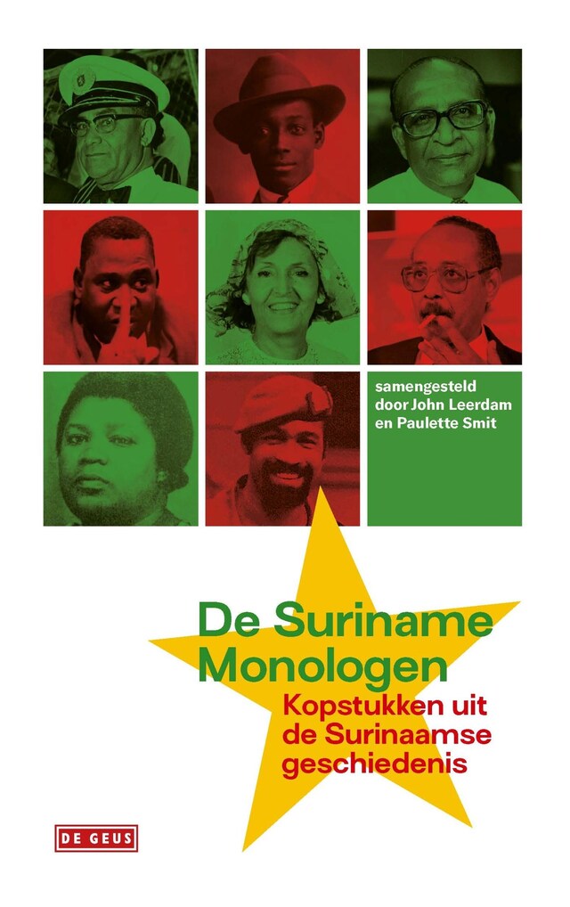 Kirjankansi teokselle De suriname-monologen