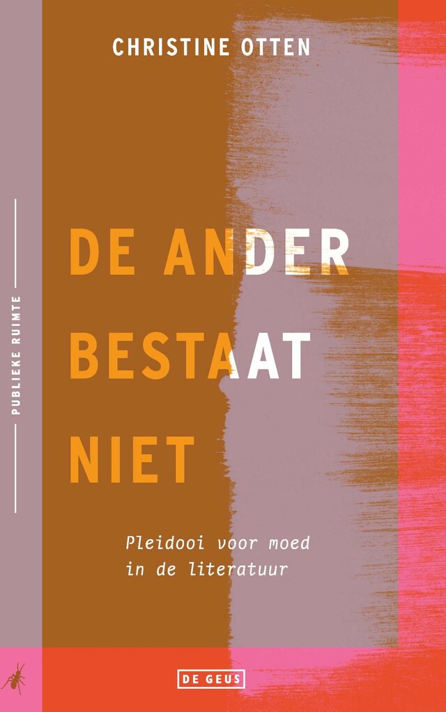 Couverture de livre pour De ander bestaat niet