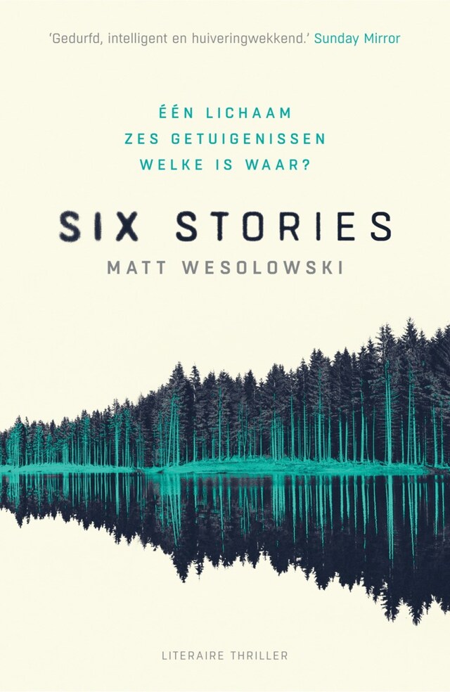 Book cover for Six stories