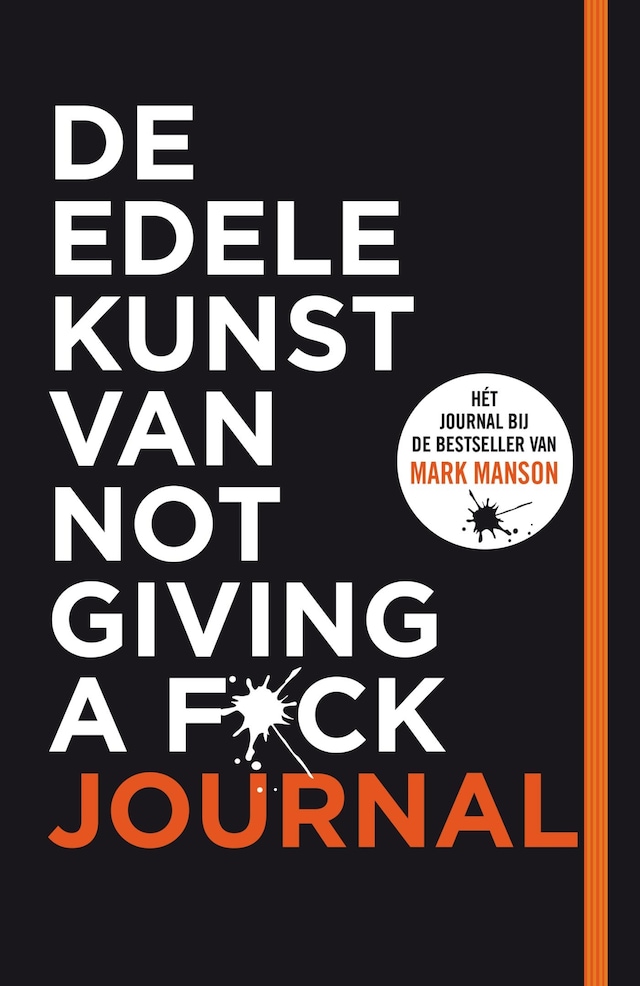 Book cover for De edele kunst van not giving a f*ck journal