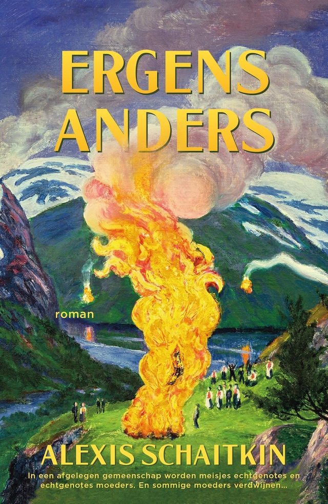 Book cover for Ergens anders