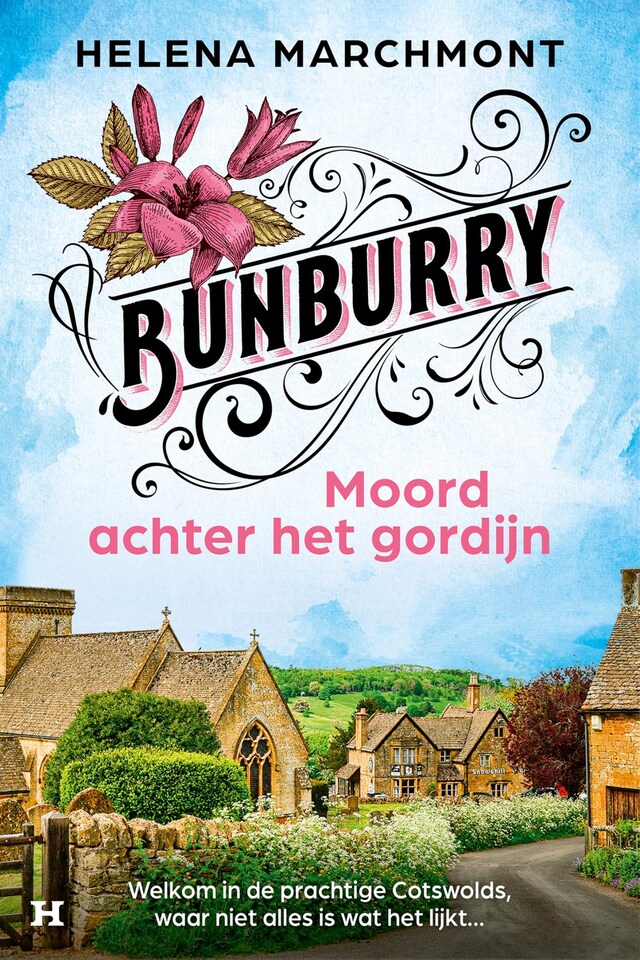 Buchcover für Moord achter het gordijn