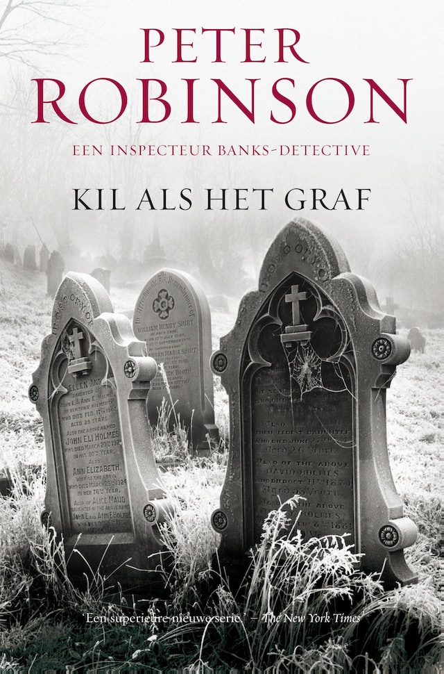 Book cover for Kil als het graf