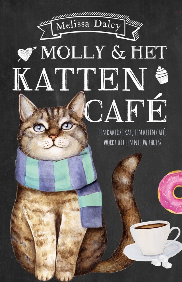 Copertina del libro per Molly en het kattencafé