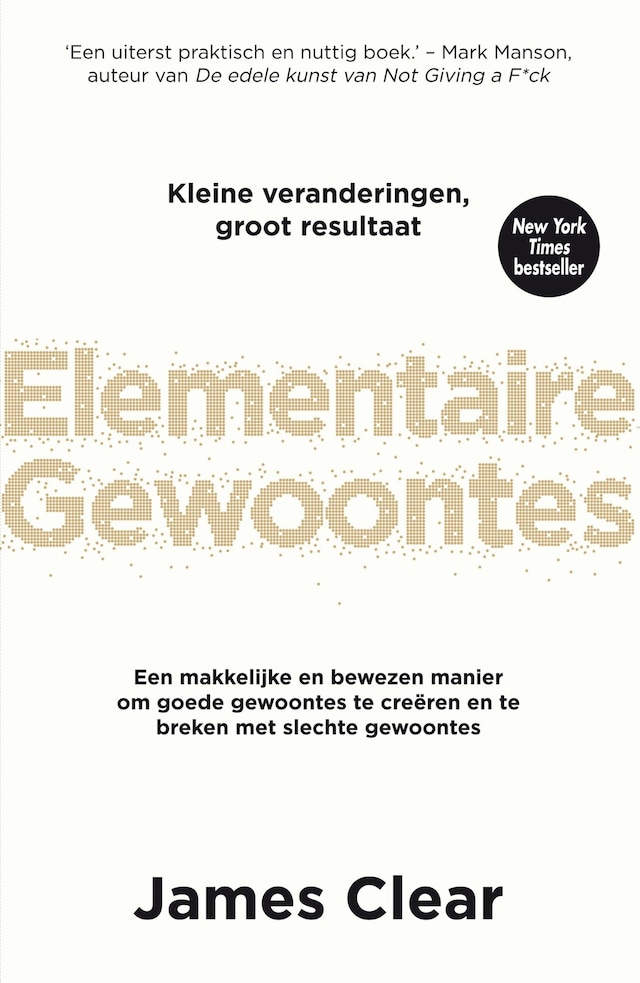 Book cover for Elementaire gewoontes